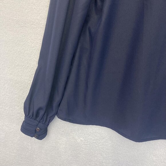 Vintage 80s Helene St. Marie Blouse Womens 4 Lightweight Minimalist Made in USA - Picture 11 of 12